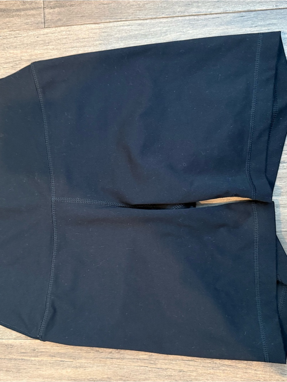 Yogalicious Black High-Waist Bike Shorts